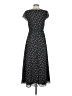 Madewell 100% Polyester Paisley Black Casual Dress Size 00 - photo 2