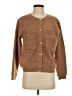 Line & Dot Brown Cardigan Size XS - photo 1