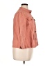 Live A Little 100% Cotton Solid Orange Jacket Size XL - photo 4