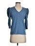 Veronica M. Blue 3/4 Sleeve Top Size XS - photo 1