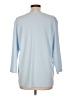 Banana Republic 100% Polyester Blue 3/4 Sleeve Blouse Size L - photo 2