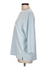 Banana Republic 100% Polyester Blue 3/4 Sleeve Blouse Size L - photo 5