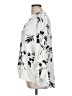 Grace 100% Polyester Floral Ivory 3/4 Sleeve Blouse Size L - photo 5