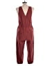 Gap Solid Burgundy Jumpsuit Size M (petite) - photo 2