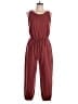 Gap Solid Burgundy Jumpsuit Size M (petite) - photo 1