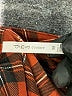 Dna Couture Plaid Orange Long Sleeve Blouse Size M - photo 7