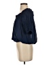 Zara Basic Blue Short Sleeve Blouse Size M - photo 5