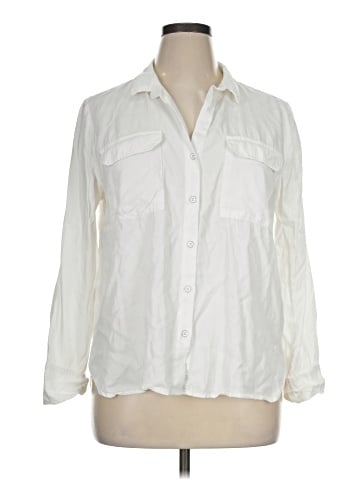 Velvet Heart Long Sleeve Button-Down Shirt (view 1)