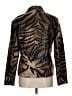Selene Sport 100% Polyloom Animal Print Gold Jacket Size 10 - photo 2