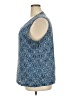 J.t.b. Blue Sleeveless Blouse Size 3X - photo 5