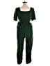 Unbranded 100% Viscose Solid Green Jumpsuit Size XL (tall) - photo 2