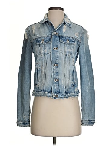 Trafaluc by Zara Denim Jacket (view 1)