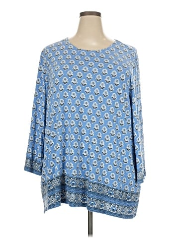 J.Jill 3/4 Sleeve T-Shirt (view 1)