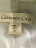 Coldwater Creek Floral Ivory Blazer Size 6 - photo 6