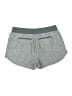 Athleta 100% Linen Chevron-herringbone Gray Athletic Shorts Size 8 - photo 2