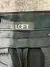 Ann Taylor LOFT Solid Black Dress Pants Size 12 (tall) - photo 4