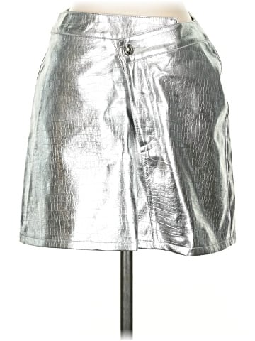 Torn by Ronny Kobo Faux Leather Skirt (view 1)