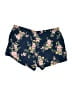 Old Navy 100% Cotton Floral Blue Shorts Size L - photo 2