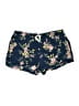 Old Navy 100% Cotton Floral Blue Shorts Size L - photo 1
