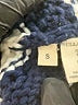 Ulla Johnson Chevron-herringbone Blue Pullover Sweater Size S - photo 9