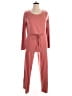 Zenana Premium Solid Pink Jumpsuit Size 1X - photo 1