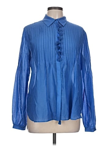 7 For All Mankind Long Sleeve Blouse (view 1)