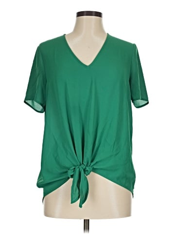 Pleione Short Sleeve Blouse (view 1)