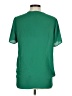 Pleione 100% Polyester Green Short Sleeve Blouse Size M - photo 2
