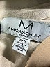 M Magaschoni Solid Ivory Tan Trenchcoat Size 1X - photo 6