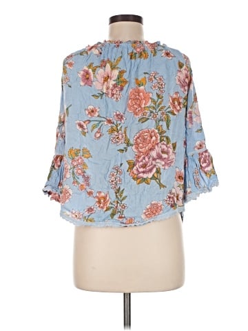 Hannah 3/4 Sleeve Blouse (view 2)
