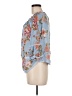 Hannah 100% Viscose Blue 3/4 Sleeve Blouse Size M - photo 5