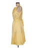 David's Bridal 100% Polyester Yellow Cocktail Dress Size 8 - photo 5