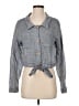 Le Lis Gray Long Sleeve Button-Down Shirt Size S - photo 1