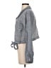 Le Lis Gray Long Sleeve Button-Down Shirt Size S - photo 5