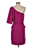 Collective Concepts 100% Polyester Solid Pink Cocktail Dress Size S - photo 2