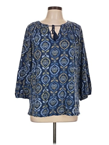 Croft & Barrow 3/4 Sleeve Blouse (view 1)