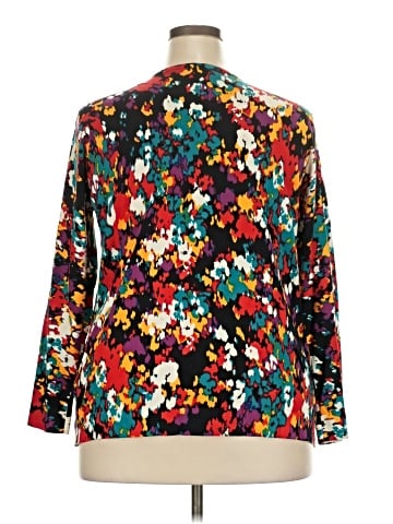 August Silk Pullover Sweater (view 2)