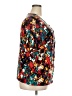 August Silk Floral Teal Pullover Sweater Size 2X - photo 4