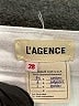L'Agence Silver White Jeans Size 28 waist - photo 4