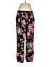 Boston Proper 100% Polyester Floral Black Casual Pants Size M - photo 1