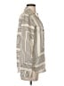 H&M 100% Polyester Stripes Ivory Jacket Size XS - photo 4