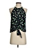 Tyche Green Sleeveless Blouse Size S - photo 1