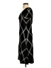 CeCe Argyle Black Casual Dress Size S - photo 5