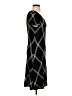 CeCe Argyle Black Casual Dress Size S - photo 4
