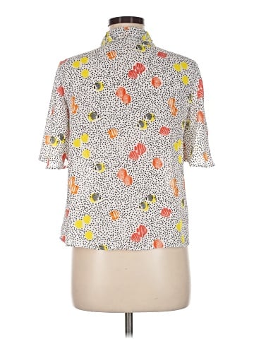 Zara Basic Short Sleeve Blouse (view 2)