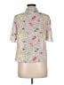 Zara Basic Polka Dots White Short Sleeve Blouse Size M - photo 2