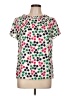 Boden Polka Dots Pink Short Sleeve Blouse Size 10 - photo 1