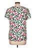 Boden Polka Dots Pink Short Sleeve Blouse Size 10 - photo 2