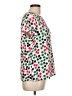 Boden Polka Dots Pink Short Sleeve Blouse Size 10 - photo 4