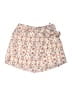 Paper Crane 100% Polyester Floral Ivory Skort Size S - photo 1